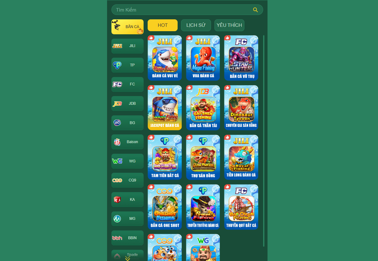 Các tựa game hot nhiều người chơi nhất tại EV88